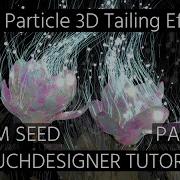 Gem Seed TOUCHDESIGNER POPs TUTORIAL Flower Particle 3D Trailing Effect PART 1
