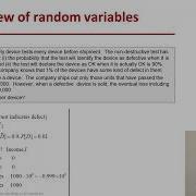 STRUCTURAL RELIABILITY Lecture 03 Module 07 Review Of Random Variables