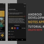 Android Development Notes App Tutorial 10 Delete Note Android Studio