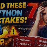 Avoid These 7 Python Mistakes That Are Killing Your Code 2026 Guide