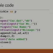 Binary File Handling In Python