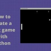 Python Turtle Game Pong