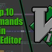 Top 10 Commands In Vim Editor