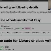 Smart Library For Getting Weather Details For Free Using Python