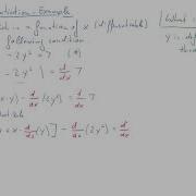 Implicit Differentiation Example