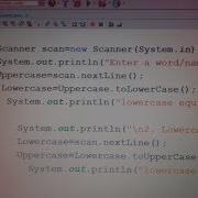 A JAVA PROGRAM TO CONVERT AN UPPERCASE TEXT TO LOWERCASE AND VICE VERSA Recommended