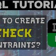 How To Create A Check Constraint DB2 UDB DB2udb Checkconstraint Constraints SQL