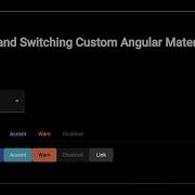 Theming Angular Material