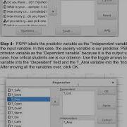 Learning PSPP Guide 9 Correlation And Regression