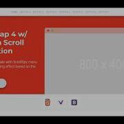 Bootstrap 4 Generator Example Page