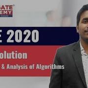 GATE 2020 Answer Key With Solutions For Computer Science Paper Design And Analysis Of Algorithms