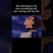 Relatable Meme Vegeta Dragon Ball Z Anime Meme Relatable Vegeta Rain Sad Dragonballz