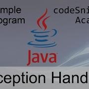 Java Exception Handling 05 Sample Program With Try With Resources Feature
