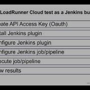 LoadRunner Cloud Jenkins CI