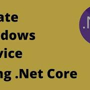 How To Create Windows Service Using Net 8 Core