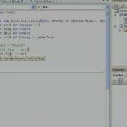 Visual Basic Visual Studio 2008 1 12 Variables Avi