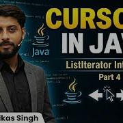 Cursors In Java Part 4 ListIterator Interface In JAVA Java Tutorial By Vikas Singh Sir