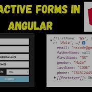 Reactive Forms In Angular Angular Reactive Form Tutorial NSCODE