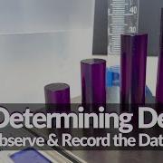 Density Lab Experiment Observe Record The Data