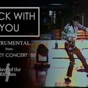 Michael Jackson Rock With You Live In Wembley Bad Tour 1988 Instrumental