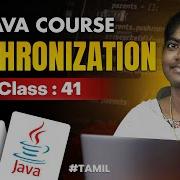 Java Programming 2025 Ep 41 Synchronization In Java With Sample Program In தம ழ