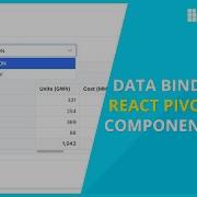 Data Binding In React Pivot Table Component