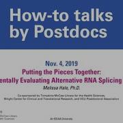 Putting The Pieces Together Experimentally Evaluating Alternative RNA Splicing Variants
