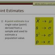 Statistics Chapter 9 Intro LO 9 1 Lecture