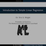 Presentation 5 Introduction To Simple Linear Regression