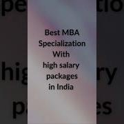 Best MBA Specialization With High Salary Packages In India Shorts Ytshortsvideo Shortsfeed Yt