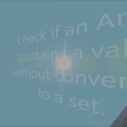 Check If An Array Contains A Value Using Java