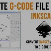 How To Create G Code File With Inkscape Using Image And Text For GRBL CNC
