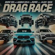 BMW XM Vs Lambo Urus Vs AMG G63 Vs Audi SQ8 DRAG RACE BMWXM LamborghiniUrus AMGG63 AudiSQ8