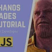 Thanos Snap Effect Tutorial Javascript Faded Thanos