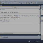 Visual Basic Tutorial 90 Multi Dimensional Arrays