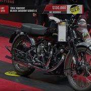1954 Vincent Black Shadow Series C Mecum Las Vegas Motorcycles 2022