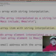 Perl Interpolating Arrays As Strings
