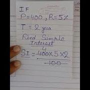 Find The Simple Interest Shorts Trandingshorts Maths Mathstrick Mathskills Mathematics