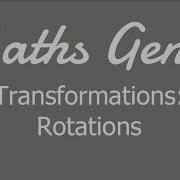Rotations Transformations Of Shapes