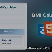 Build A BMI Calculator With HTML CSS JavaScript Tailwind CSS V4 Talyb