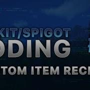 Bukkit Coding Custom Item Recipes Episode 8