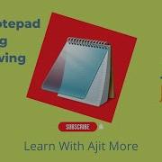 Creating Simple Notepad Like Application Using Java Swing