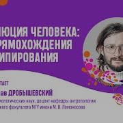Станислав Дробышевский Эволюция человека от прямохождения до чипирования