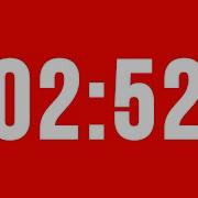 2 Minute 52 Second Timer With Alarm Without Music