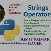 String Operators In Python String Basic Operators String Comparison Logical Operators In Python