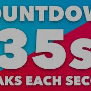 35 Second Timer With Voice Countdown