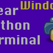 Clear The Python Console How Do You Clear The Console Clear Python Interpreter Console In Python