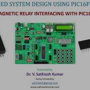 Electromagnetic Relay Interfacing With PIC16F877 Microcontroller