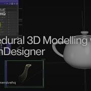 TouchDesigner Tutorial Procedural 3D Modelling Explained