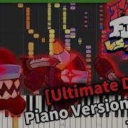 FNF Ultimate Defeat Impostor V4 Mod Piano Version Cover Synthesia MIDIピアノバージョンカバー 耳コピ